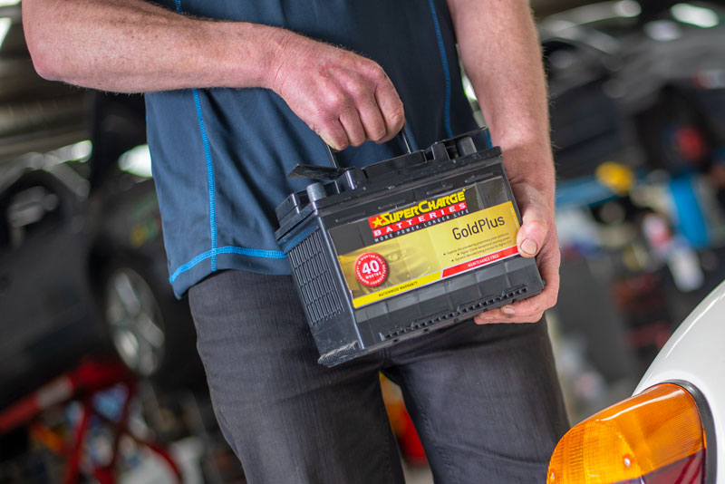Battery testing at Volks Home